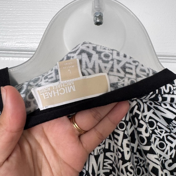 MICHAEL Michael Kors Black and White Graphic Tee - Picture 5 of 5